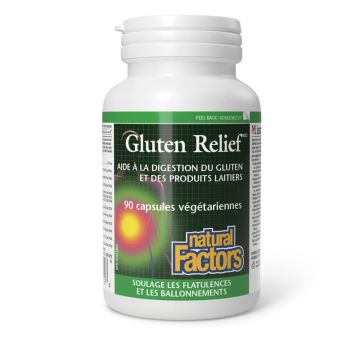 Gluten Relief digestion du gluten et des produits laitiers - Enzymes et Digestion