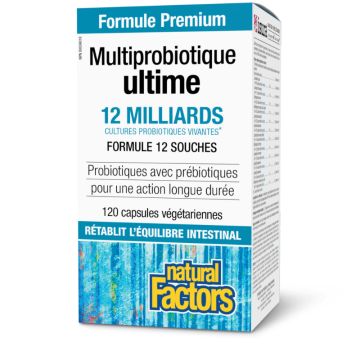 Ultimate Multi Probiotic 12 Billion Live Probiotic Cultures - Digestion