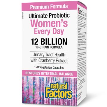 Women’s Multi Probiotic 12 Billion Live Probiotic Cultures - Urinary Health