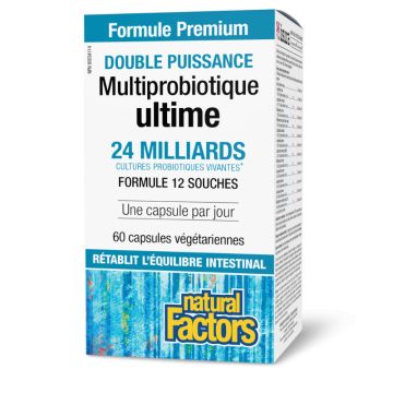 Ultimate Multi Probiotic Double Strength 24 Billion Live Probiotic Cultures - Digestion