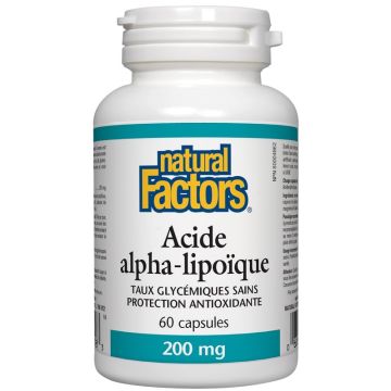 Alpha-Lipoic Acid 200 mg - Healthy Glycaemic Levels and Antioxidant