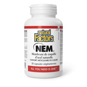 NEM Membrane de coquille d’œuf naturelle 500 mg - Articulations