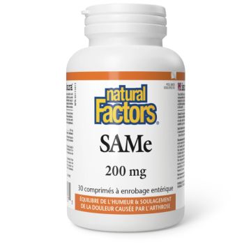 SAMe S-adénosyl-L-méthionine 200 mg  - Humeur et Arthrose