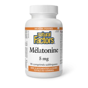 Mélatonine 5 mg menthe poivrée - Sommeil