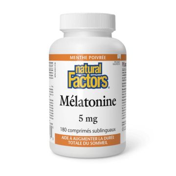 Mélatonine 5 mg menthe poivrée - Sommeil