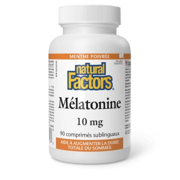 Mélatonine 10 mg Menthe poivrée - Sommeil