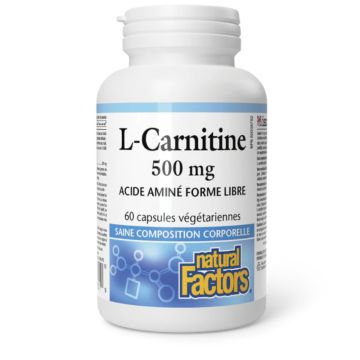 L-Carnitine 500 mg Free Form Amino Acids - Metabolism