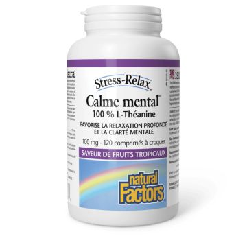Calme mental L-Théanine 100 mg Stress Relax - Nervosité