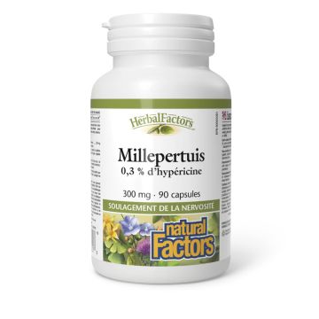 Millepertuis 300 mg HerbalFactors - Nervosité