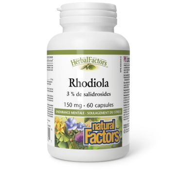 Rhodiola 150 mg HerbalFactors - Stress