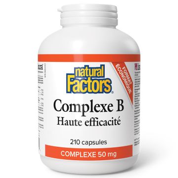 Complexe B Haute efficacité 50 mg - Métabolisme