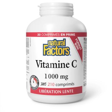 Vitamine C libération lente 1 000 mg - Antioxydant