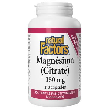 Magnésium Citrate 150 mg - Fonction musculaire