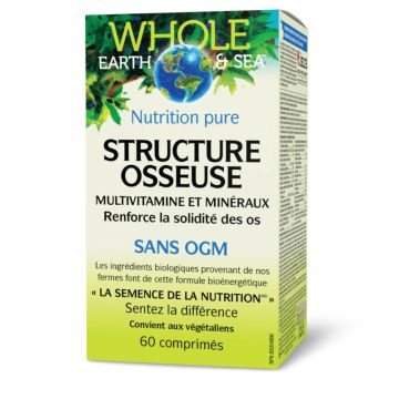 Multivitamines et minéraux structure osseuse - Santé osseuse