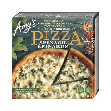 Pizza épinards