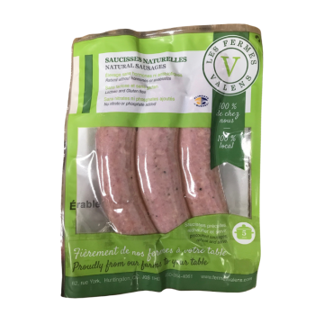 Natural sausages - Maple
