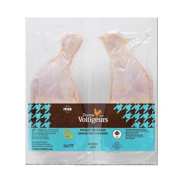 Cuisses de poulet de grain sans dos
