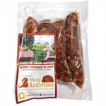 Dinde - Saucisses merguez congelées  