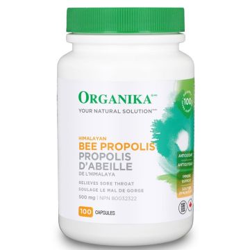Propolis d'abeille de l'Himalaya 250 mg - Maux de gorge