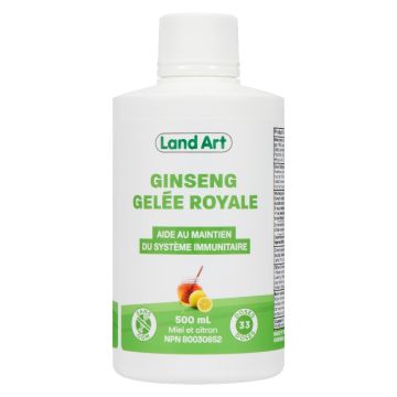 Ginseng avec gelée royale - Citron et miel