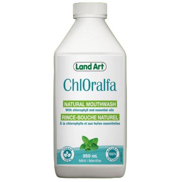 Chloralfa - Rince bouche naturel menthe  