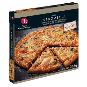 Pizza traditional  -  Mushrooms & emmental