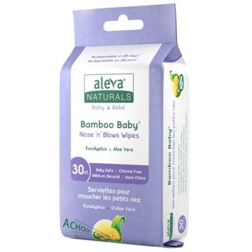 Nose n Blows Bamboo Baby Wipes