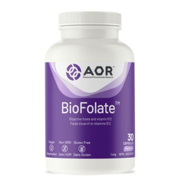 BioFolate 1 mg - Folate bioactif et vitamine B12