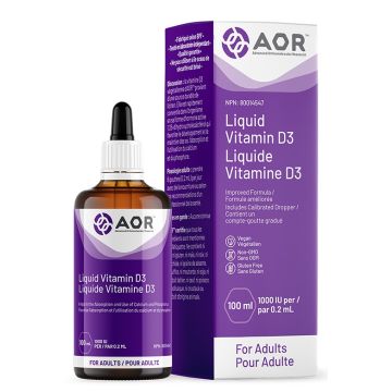 Vitamine D3 liquide 1000IU