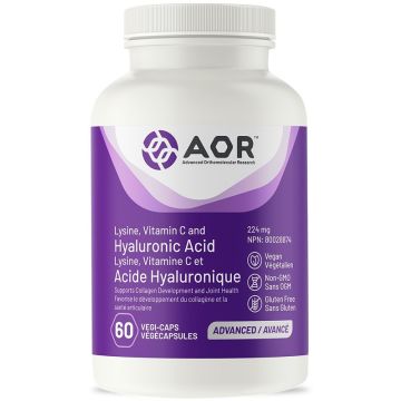 Lysine, Vitamin C and Hyaluronic Acid 224 mg - Joint Health and Collagen