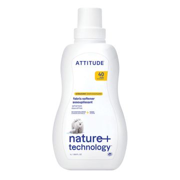 Lessive assouplissant zeste d'agrumes