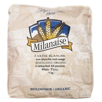 Farine blanche tout usage non blanchie biologique