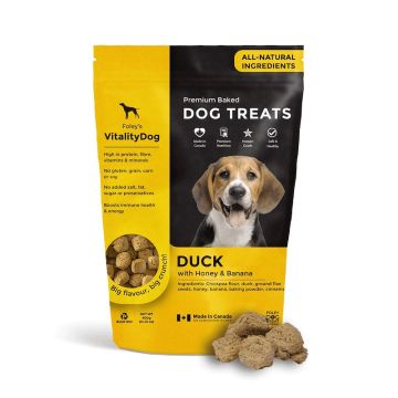 Gâterie canard banane miel pour Chien