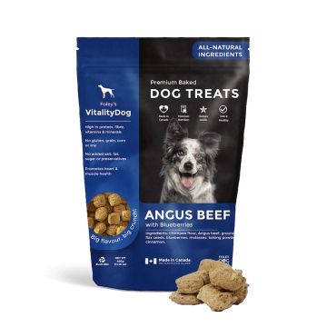 Gâterie boeuf Angus bleuet pour Chien