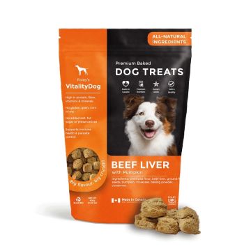 Gâterie foie boeuf citrouille pour Chien