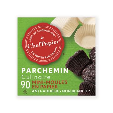 Parchemin culinaire - Mini moules parchemin