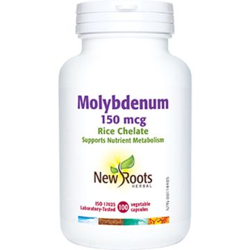 Molybdenum 150 mcg Rice Chelate - Nutrient Metabolism