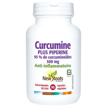 Curcumine Plus Pipérine 500 mg - Anti-inflammatoire