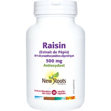 Extrait de pépins de raisin 500 mg - Antioxydant