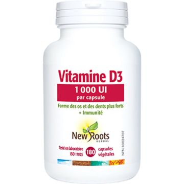 Vitamine D3 1 000 UI - Immunité