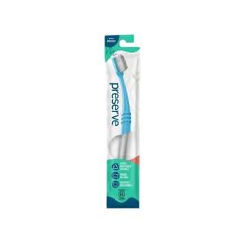 Brosse à dents blanche medium