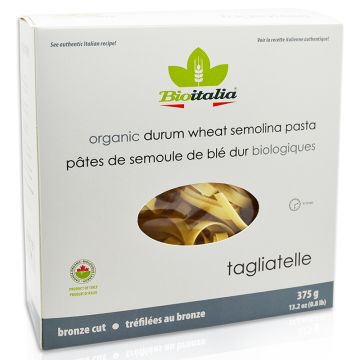 Pâtes tagliatelle biologiques