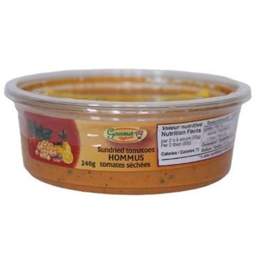 Hummus - Sun-dried tomatoes  