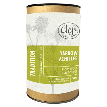 Organic Herbs - Yarrow Flower Cut