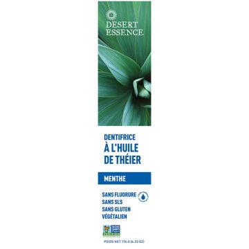Dentifrice à l'huile de théier - Menthe