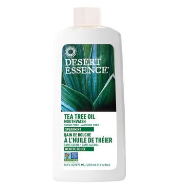 Bain de bouche à l'huile de théier - Menthe douce   