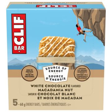 White Chocolate Macadamia Nuts Energy Bars