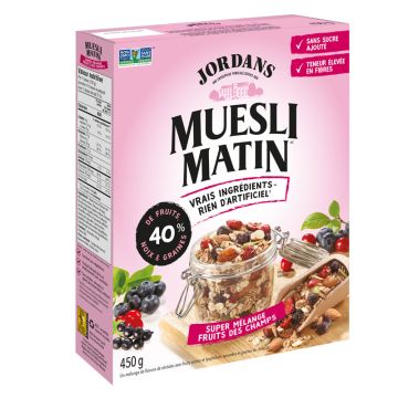 Muesli matin - Fruits des champs