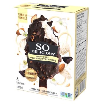 Almond Coconut Non-dairy Frozen Bars