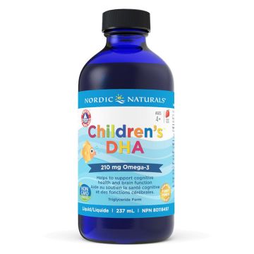 ADH pour enfants oméga-3 210 mg fraise - Cerveau